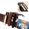 Guitarra de aleación de zinc, tono variable, guitarra folk eléctrica acústica, multiusos, tono variable, doble propósito, cuerdas extraíbles, accesorios para guitarra