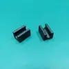 Abrazadera de tubería abrazadera de tubería en forma de U base de pie abierta cubierta de pie dividida para silla funda de pie para tubo de silla base de pie para taburete base de pie de plástico cubierta de pie para tubo redondo