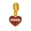 Pulsera Colgante Collar Día de San Valentín Transfronterizo Palabra de Amor Accesorios de Cuentas DIY Cadena para Teléfono de Mujer Colgante de Cuerda Trenzada