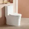 MEIKA Brilhante Branco Sifônico Cerâmica Vaso Sanitário Descarga Silenciosa De Chão Vaso Sanitário T8213