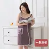 Al por mayor tirantes para toalla de baño vestible para adultos falda de baño para cubrir el pecho bata para mujer toalla de baño sexy más gruesa que el algodón absorbente