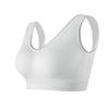 Ropa Interior Transpirable de Venta Caliente Transfronteriza Talla Grande Sin Aros Malla Hueca Sin Costuras Cobertura Alta Sujetador Deportivo Fino para Yoga