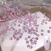 Decoraciones para Uñas Rosa Brillante Transparente Zirconia Cúbica 5A Rosa Transparente Mini Zirconia Micro Puntas Traseras Rhombos Rhombos de Uñas de Forma Mixta