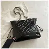 Bolsa de la Suerte Acolchada de Moda de Gran Capacidad, Bolsos de Lujo Ligero, Bolso Tote de Moda de Gama Alta, Bolso de Hombro Elegante y Versátil