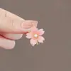 Nuevo clip de garra mini de alta gama 2023 flor de cerezo tocado de princesa clip lateral para flequillo pasador pasador de aleación