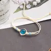 Pulsera de flor de gypsophila seca fresca y dulce, cuerda de mano tejida a mano ajustable, cuerda de mano de flor real, puesto de fabricantes puesto suministro
