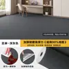 Alfombrilla de suelo de cocina autoadhesiva sin adhesivo, textura de lino 3D, insonorizada, a prueba de aceite, antideslizante, a prueba de humedad, impermeable, alfombrilla de suelo para dormitorio, felpudo, alfombra