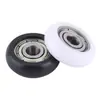 Accesorios para impresora 3D arco esférico POM rodillo de nylon perfil de aluminio cojinete puerta y ventana cajón polea cubierta de plástico