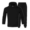 Suministro directo de fábrica otoño e invierno marca de moda para hombre suéter traje de suéter para hombre con capucha suéter más terciopelo para parejas suéter de color liso