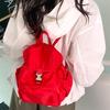 Mochila Pequena Simples de Nylon 2025 Nova Moda Casual Mochila Escolar Estilo Coreano Estilo Universitário Mochila Diária para o Trabalho