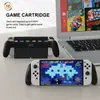 Manopla Antiderrapante Especial para Console JYS Switch OLED com Slot para Cartão de Jogo Acessórios Switch OLED