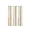Deli Resaltador de Color Macaron de 6 Colores Fila Ligera Oficina Estudiante Universal Varilla Redonda Llamativo Marcador Clave
