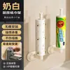 Suporte de Papel com Ventosa para Cozinha, Cabide para Pano Descartável, Filme Plástico, Papel Toalha, Porta-Pano de Armário Suspenso Sem Furos