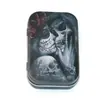 Nueva Caja de Tabaco Metálica Personalizada con Tapa Abatible, Capacidad para 20 Cigarrillos, Estuche para Tabaco de Liar, Accesorios Portátiles para Fumar para Hombres