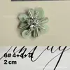 Accesorios Hechos a Mano de Alta Calidad con Perlas Estilo Chanel, Exquisitos Botones de Cristal de Colores, Decoraciones Cosidas a Mano para Ropa y Accesorios para el Cabello, Suministros Decorativos para Manualidades