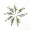 Venta caliente de Amazon planta verde simulación lavanda DIY hecho a mano en maceta decoración de escritorio plástico accesorios de planta acuática material