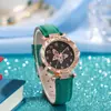 2026 Nuevo Reloj de Mujer de Nicho de Lujo Ligero Estilo Mori Estudiante Estilo Antiguo Artístico que Realza el Blanco Mariposa Esfera Pequeña