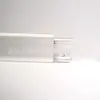 Rodapié de aleación de aluminio a presión, estilo diamante engrosado, instalación rápida, cubierta de hueco grande de 1,5 cm, impermeable y resistente a la humedad