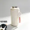 Taza termo para café con pantalla de temperatura, regalo al por mayor, alto valor estético, taza de viaje portátil, diseño nuevo y simple, taza de acero inoxidable 316
