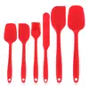 Conjunto de Espátulas 6 Peças Silicone Pincel de Óleo Raspador Espátula para Bolo e Creme Ferramenta de Cozinha para Panqueca e Assar Raspador