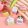 Accesorios de Resina de Dibujos Animados para DIY Animales Mini Pasteles Fundas para Teléfono Lazos para el Cabello Adornos para el Cabello Pegatinas Materiales Pegamento de Crema Accesorios Decoraciones