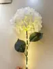 Luces Solares Grandes de Flor de Hortensia para Decoración de Jardín Exterior y Césped, Iluminación Ambiental que se Enciende Automáticamente al Anochecer, Se Envía en 48 Horas