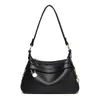 Bolso Cruzado para Mujer Transfronterizo Nuevo 2026, Bolso de Cuero Suave de Moda para Mujer, Gran Capacidad, Bolso de Hombro para Mujer de Mediana Edad con Múltiples Compartimentos
