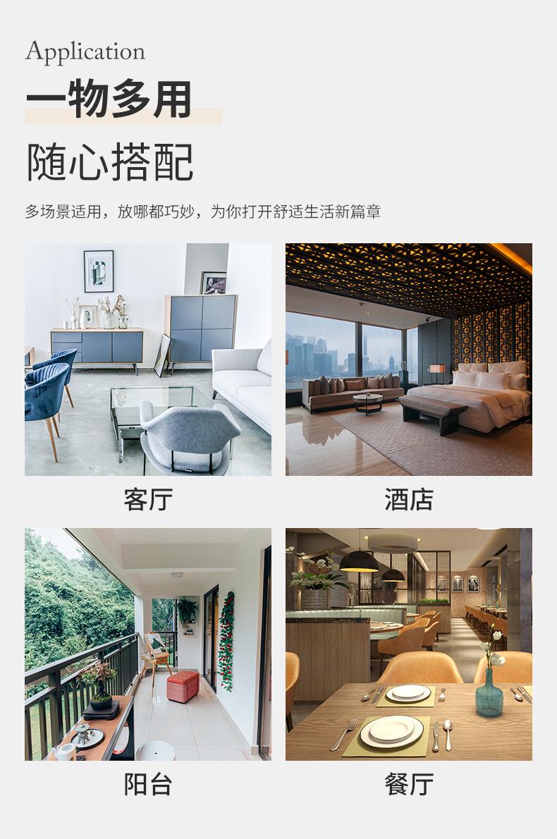 杏色纱线桌布XX-T026_08