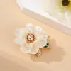 Colgante de Paloma de la Paz Estilo Europeo y Americano Broche de Esmalte Broche de Espiga de Trigo con Diamantes Completos Borla Broche Accesorio de Moda Transfronterizo de Ucrania
