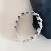 Diadema de Tela de Lunares y Rayas de Alta Calidad con Dientes, Estilo Retro Perezoso, Versátil, Antideslizante, Diadema de Corona Alta