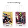 BS004 Comercio Exterior Nuevo Anime Japonés Hoja de Exterminio de Fantasmas Fiesta de Cumpleaños Regalo Cuerda para Levantar Bolsa Portátil de Papel Kraft