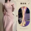 Ropa Interior Sexy para Mujer Sexy Puro Deseo Tirantes Separación Vestido de Noche Abertura Tentación Vestido Quitarse Libre Perspectiva qqny