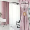 Tecido de Cortina Pronta Jw Espesso Simples Moderno Blackout Total para Sala de Estar e Quarto, Luxo Leve, Novo em 2022