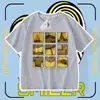 Camiseta de Manga Corta con Mercancía del Juego "Cross-Border Foreign Trade Backrooms" para Hombres, Mujeres y Niños, Top de Media Manga Base Moderno