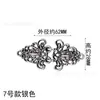 Clips Retro Europeos y Americanos para Suéter para Mujer, Hebillas de Bufanda de Seda Incrustadas de Diamantes, Clips para Bufanda Fijos Anti-Exposición, Clips para Chal, Accesorios de Aleación