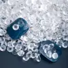 Accesorios para Uñas Pedrería de Fondo Plano Pedrería para Uñas Comercio Nacional Grado A Cristal de Vidrio Blanco Nieve Pedrería Aurora Accesorios de Pedrería Blanco Nude