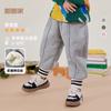 [Combinação de calças de inverno] Doodle Family Children's Wear Calças de caxemira para bebês Outono e inverno Calças de algodão para bebês meninos e mulheres
