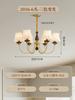 Lustre para Sala de Estar Estilo Antigo Design Vintage Francês recomendar Estilo Nanyang Sala de Jantar Quarto Tecido de Luxo Criativo Lustre