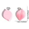 Accesorios de Joyería DIY al por Mayor Hojas de Colores Resina Colgantes Pequeños Materiales para Collares Llaveros Hechos a Mano
