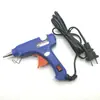 Pistola de pegamento caliente de fusión en caliente 20W hecha a mano DIY material barra de pegamento transparente herramienta herramienta para accesorios de joyería