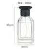 Botellas de Spray para Perfume de 30 ml al por Mayor en Stock, Botellas Reutilizables, Juego Completo de Botellas de Perfume de Presión a Presión, Botellas Transparentes Vacías Portátiles
