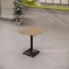 Mesa y Silla de Comedor para Cantina Escolar y de Fábrica Combinación de Mesa y Silla para Cantina de Personal Mesa y Silla de Comedor para Cuatro Personas Tipo Económico