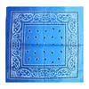 Nuevo Pañuelo Cuadrado Tie-dye Flor de Anacardo Individual Bufanda Triangular de Algodón Absorbente de Sudor para Deportes al Aire Libre Montar