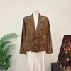 Chaqueta jacquard versátil holgada de moda estilo chino nuevo Zhi Li, top cómodo de manga larga nuevo para mujer principios de otoño 2026
