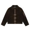 Chaqueta de Vuelo Retro Americana Desestructurada con Hebilla de Avión para Hombres y Mujeres en Primavera y Otoño Diseño de Nicho Chaqueta Corta Casual