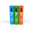 Bateria Recarregável Tipo C Nº 7 1.5V400mAh, Garantia de 3 Anos, Segura e Confiável, Potência Suficiente