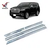 Adequado para 22 Land Cruiser Exterior Modificado Tiras de Acabamento Galvanizadas Lc300 Especial Anti-Colisão Tiras Brilhantes para Carroceria