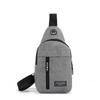2024 Nueva Bolsa de Pecho de Tela Oxford para Hombre Transfronteriza Multifuncional Deportiva para Exterior Casual Mochila de Hombro Bandolera