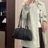 Bolso de Hombro de Alta Gama Estilo Coreano de Moda para Mujer, Nuevo Bolso de Mano Boston de Invierno, Bolso Cruzado Versátil para el Trabajo