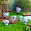 Nuevo Producto Transfronterizo Lindo Muñeco de Koala Jardinería Paisajismo Decoración DIY Accesorios Colgantes Micro Paisaje Pequeños Adornos